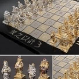 كيفية صنع رقعة شطرنج بالشطرنج من الورق
