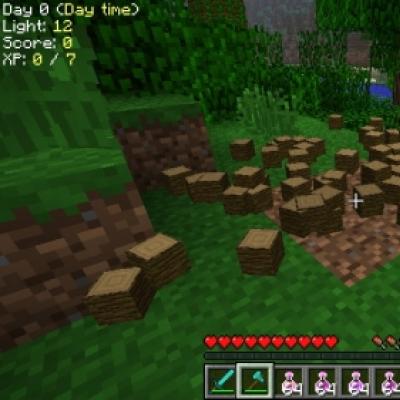 Mod TreeCapitator - Abattage rapide d'arbres dans Minecraft PE Abattage rapide d'arbres 1