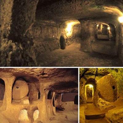 Anciens tunnels des civilisations